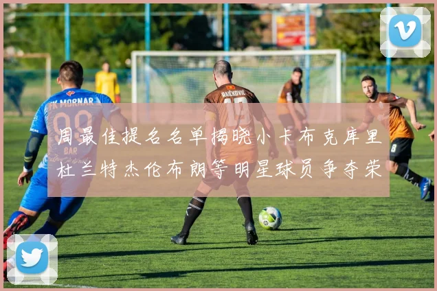 周最佳提名名单揭晓小卡布克库里杜兰特杰伦布朗等明星球员争夺荣誉