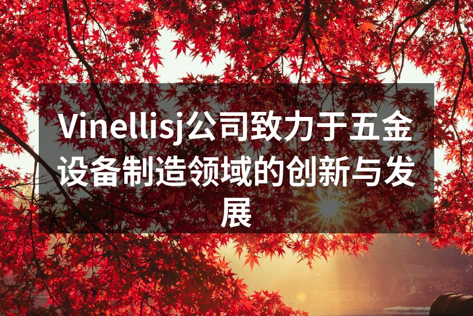 Vinellisj公司致力于五金设备制造领域的创新与发展