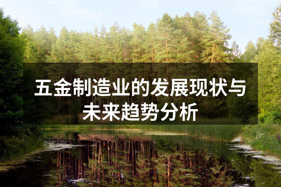 五金制造业的发展现状与未来趋势分析